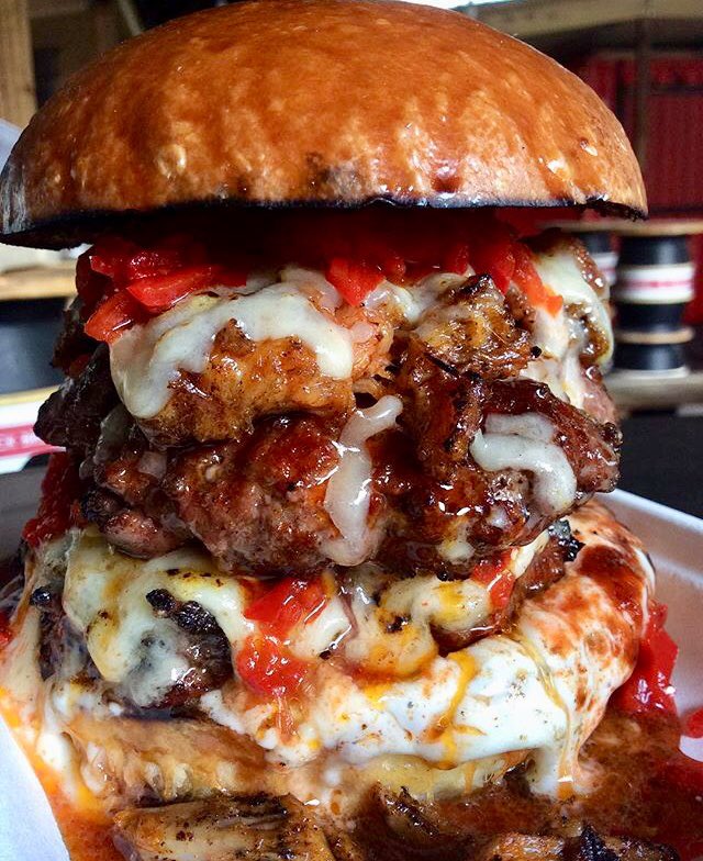 Brunch Buns and Burgers all weekend <a href="/brick_brewery/">Brick Brewery SE15</a> Open from midday both today and tomorrow.
