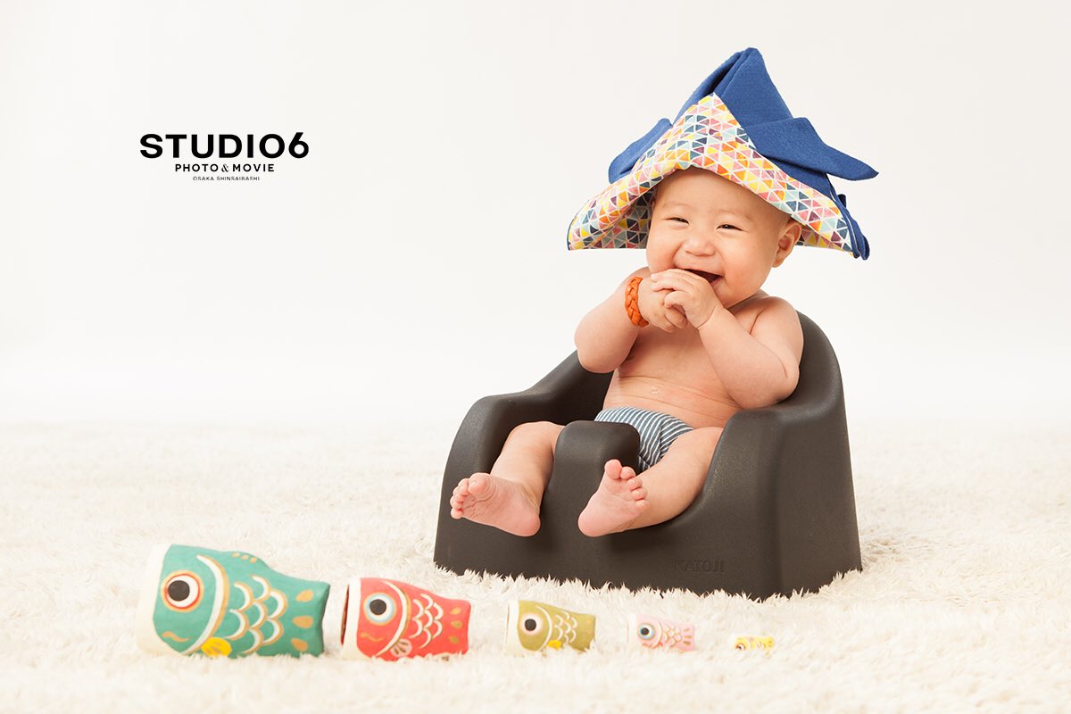STUDIO6_OSAKA's tweet photo. こどもの日！
#studio6 #スタジオ6 #家族 #写真 #���族写真 #大阪 #心斎橋 #マタニティ #赤ちゃん #ベビー #baby #子供 #100日 #ハーフバースデー #1歳 #1st #birthday #子育て #新米ママ #初節句 #鯉のぼり #兜 #GW #大阪ママ #記念写真 https://t.co/NOySnYsaVo