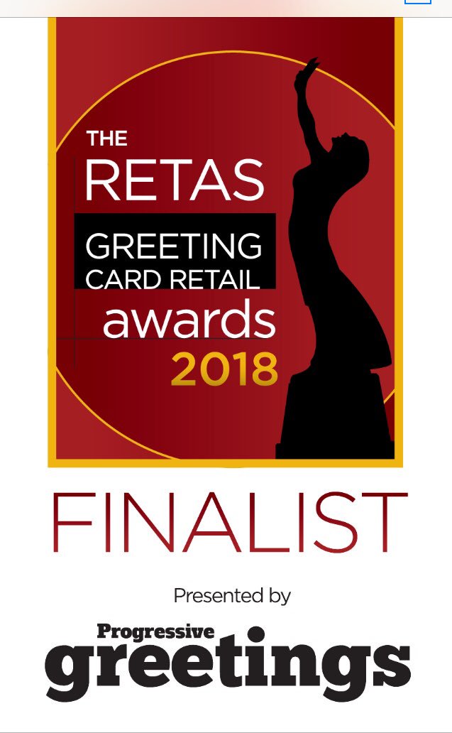 We are really really excited to have been shortlisted for Best New Card Shop in the South of England!