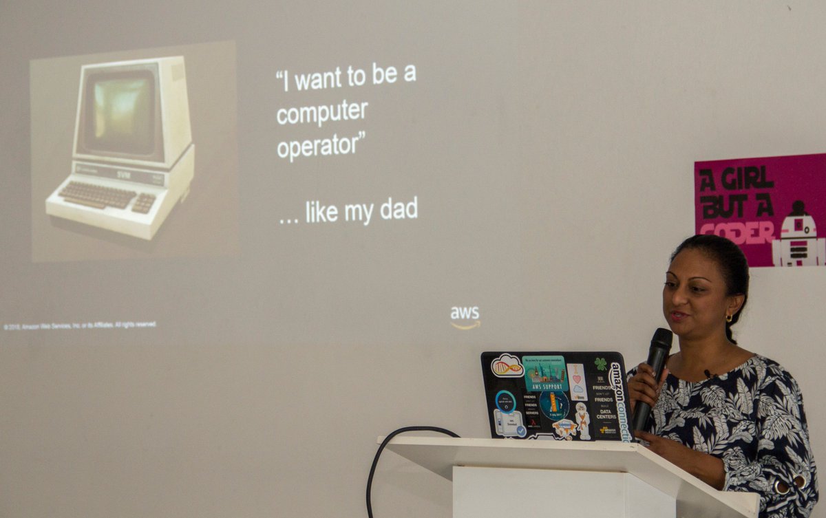 djangogirlsjhb's tweet photo. Thank you @priya_cpt, for proving to us that we can be great career women and great moms! #DGJozi2018 https://t.co/pbd3gzDk4I