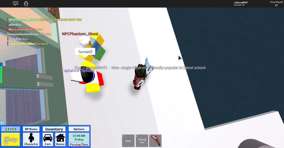 How To Get Robux With Pastebin How To Send People To Detention In Roblox High School - escape the school detention new roblox