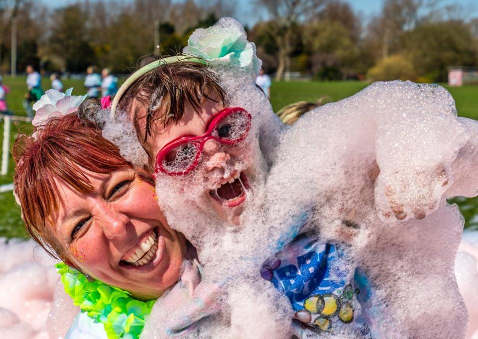 BubbleRushHull's tweet photo. Four weeks today till our Bubble Rush at East Park! Who's already got their tickets? We can't wait to see you all take on the bubbles on the 2nd June in aid of @Dove_House! Get your tickets now and don't miss out on the foamiest 5k! https://t.co/VTtGdHZw3M #bubblerush5k 😎🌈 https://t.co/F3hmBHhn6l