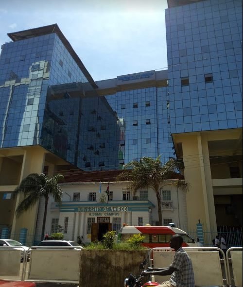 mmtairo's tweet photo. 😎😎😎😎😎
A guy buys a plot in a CBD. It has an old building.
He wants to build but govt says the old building is a UNESCO heritage site, cannot be demolished.
Guy builds columns and hoists his building above the roof of the old.
Voila!
University of Nairobi, Kisumu Campus. https://t.co/nUSxlwUisc