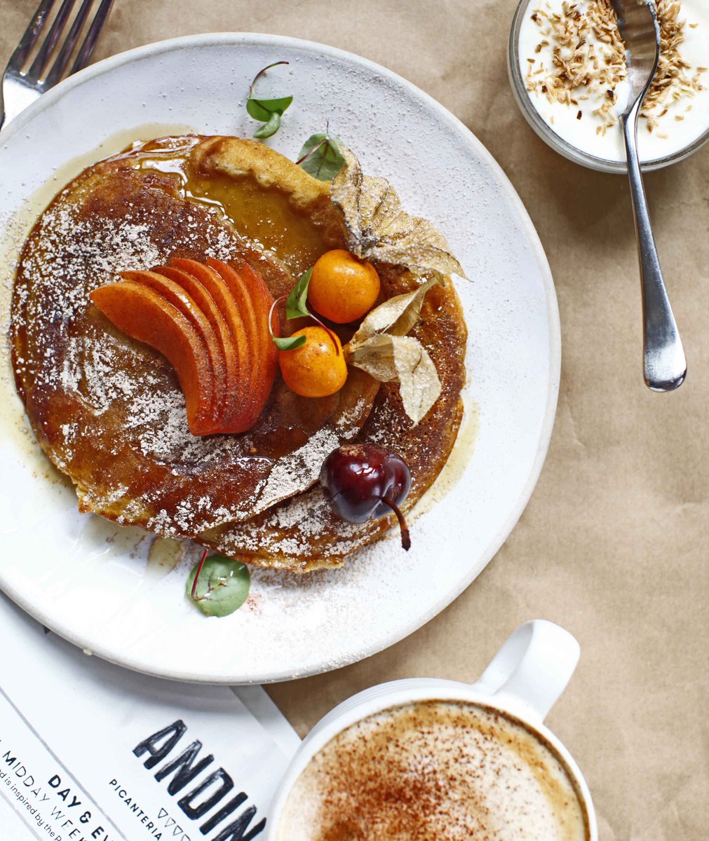 martinceviche's tweet photo. Our sweet potato #pancakes from our #weekend #brunch menu available at @AndinaLondon and #CasitaAndina from 10AM through to 4PM #StackofDreams #Breakfast #BankHolidayWeekend https://t.co/RtjPsohsE6