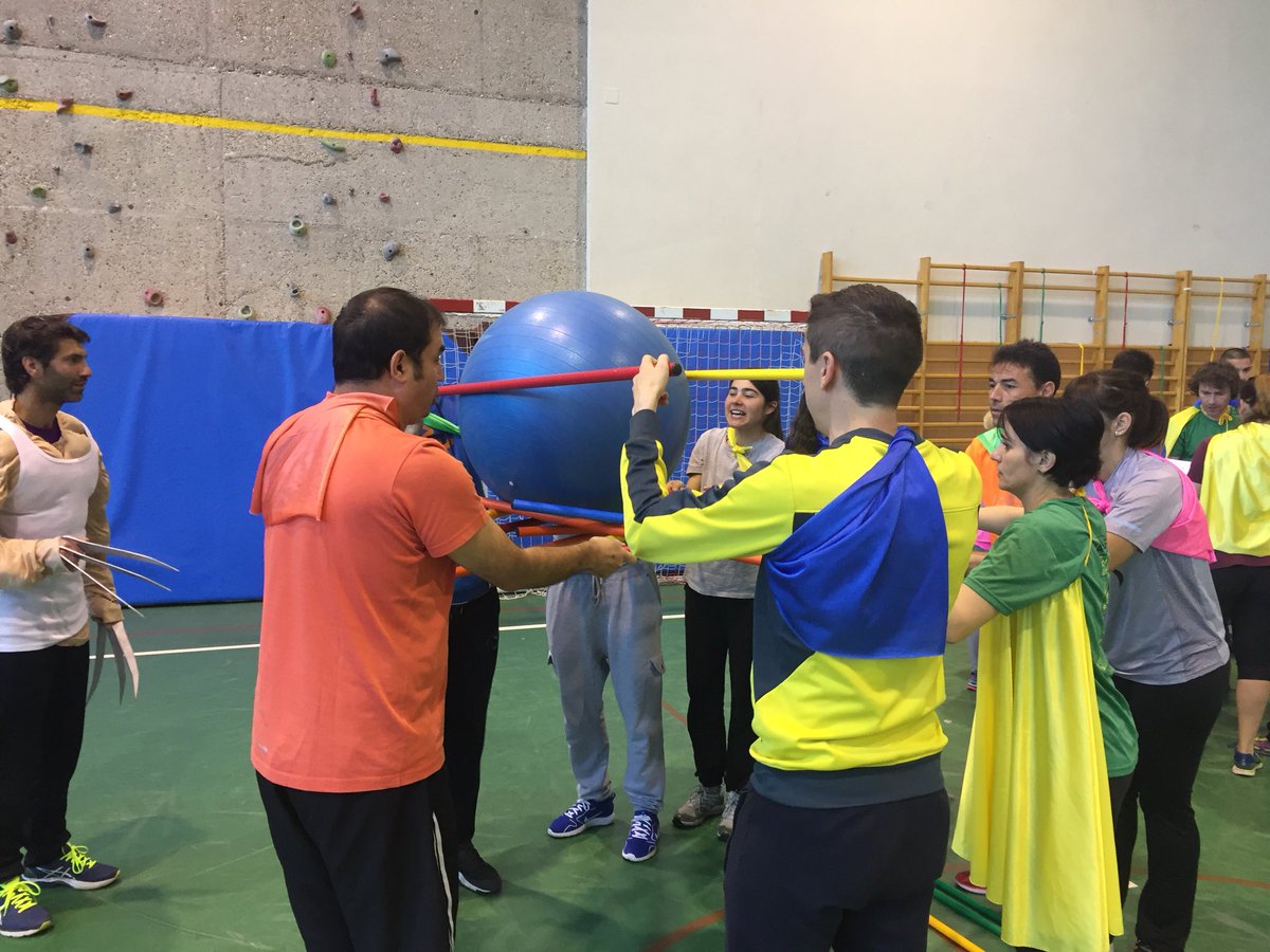semEFaranda's tweet photo. Los #superhéroes de la #EF recuperando sus poderes perdidos #VIjornadasEFZamora #inclusión #emoluación #retoscooperativos #XSEF https://t.co/W0woZUGFE0