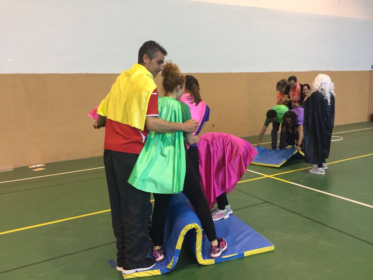 semEFaranda's tweet photo. Los #superhéroes de la #EF recuperando sus poderes perdidos #VIjornadasEFZamora #inclusión #emoluación #retoscooperativos #XSEF https://t.co/W0woZUGFE0