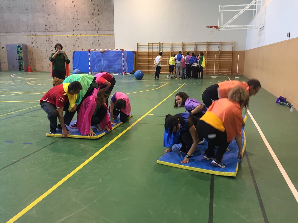 semEFaranda's tweet photo. Los #superhéroes de la #EF recuperando sus poderes perdidos #VIjornadasEFZamora #inclusión #emoluación #retoscooperativos #XSEF https://t.co/W0woZUGFE0