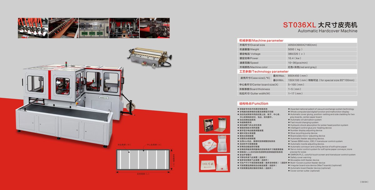 Eileen599's tweet image. ST hardcover machine can make various different shape hardcover case, if you interesting this model, welcome contact me and know more.
Email: st058@shengtujx.com
Whatsapp: 0086-13712851230
#hardcovermachine #casemakingmachine #hardcoverbook