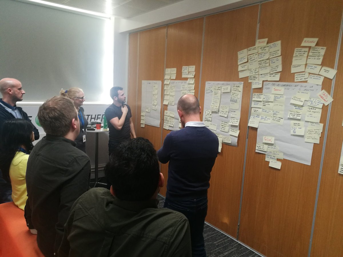 _ShopDirectTest's tweet image. And here&apos;s our very first Testing Communities of Practice at @ShopDirect

A very interactive session, getting feedback on the role of a tester in #agile and the skills and help needed