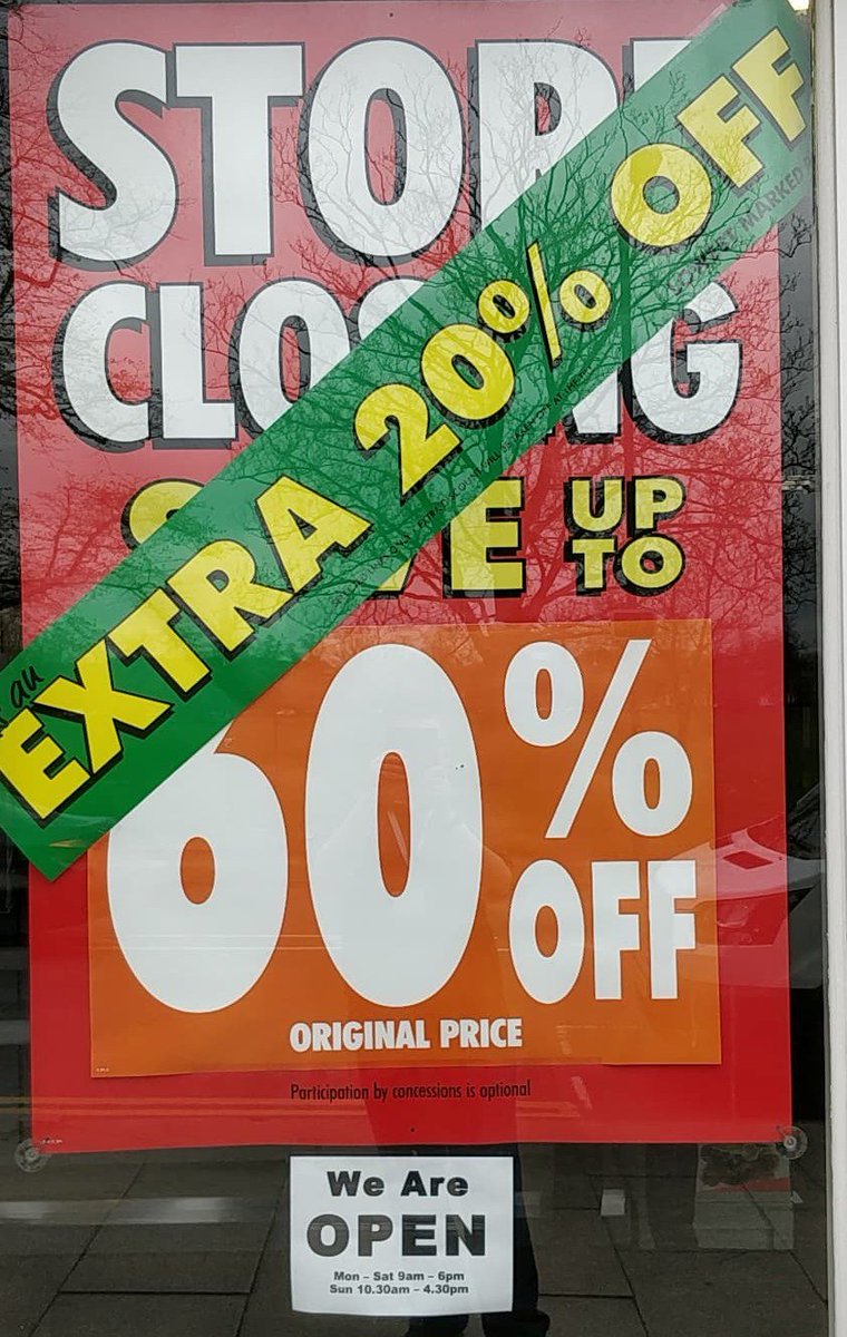 Maplin_HGT's tweet photo. It's a Bank Hol Weekend &amp; there's an extra 20% off most items in store until Monday evening. #Harrogate #northyorkshire #maplin #Closingdown
Grab a bargain while stocks last https://t.co/B5UVGQDxpm