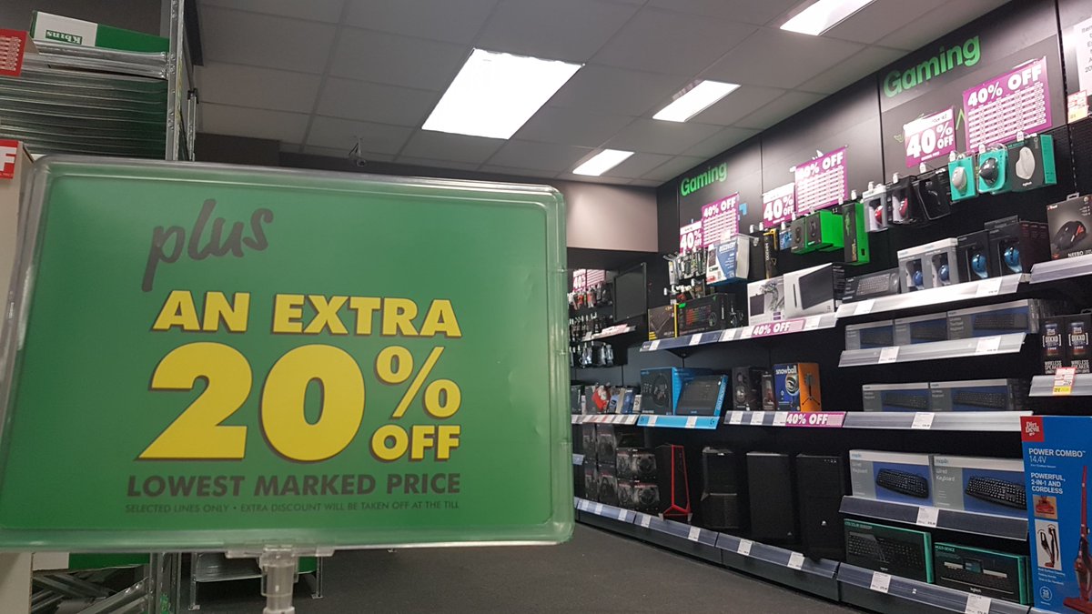 Maplin_HGT's tweet photo. It's a Bank Hol Weekend &amp; there's an extra 20% off most items in store until Monday evening. #Harrogate #northyorkshire #maplin #Closingdown
Grab a bargain while stocks last https://t.co/B5UVGQDxpm