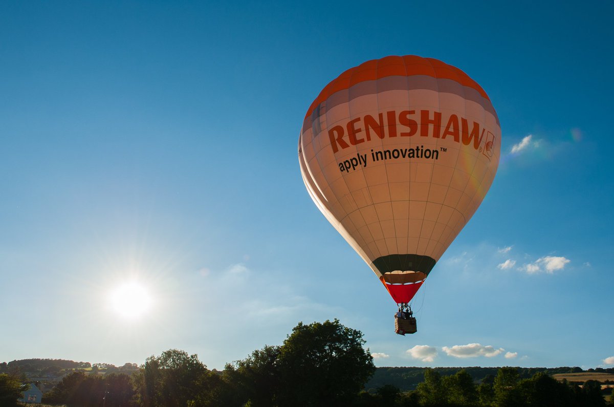 A beautiful flight this morning from #Stroud with <a href="/GRENI_BALLOON/">G-RENI BALLOON</a>! Looking forward to many more this year! @renishawplc #hotairballoon #sunshine #bankholiday