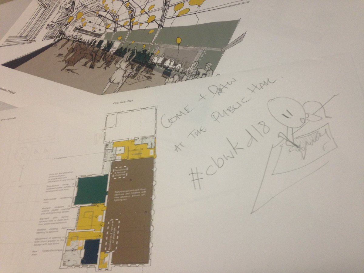 Come and draw on our ideas in community cafe <a href="/StretfordPHall/">Stretford Public Hall</a> today 12:30-14:00 #cbwkd18