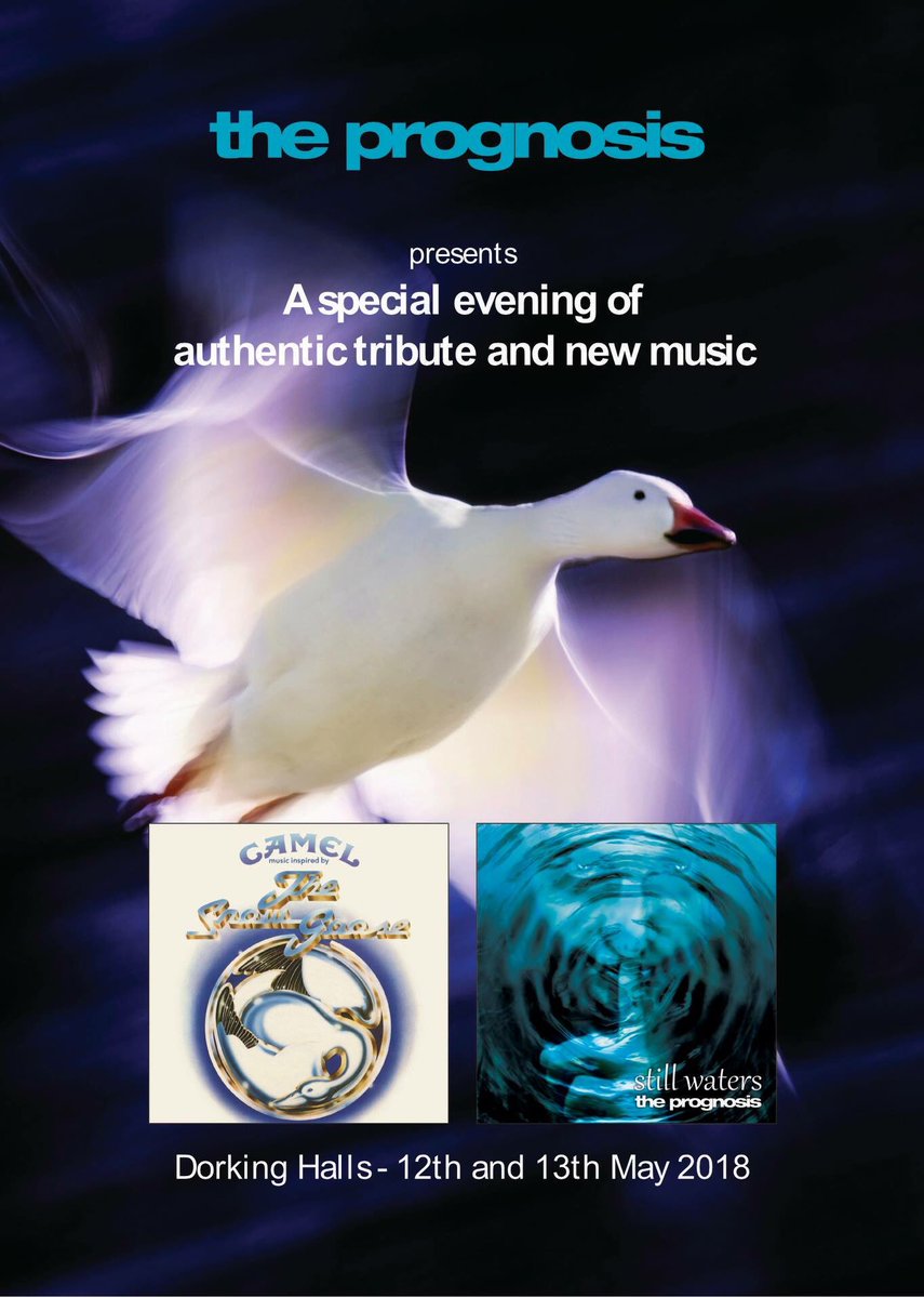 We’re playing Dorking Halls 12th &amp; 13th May