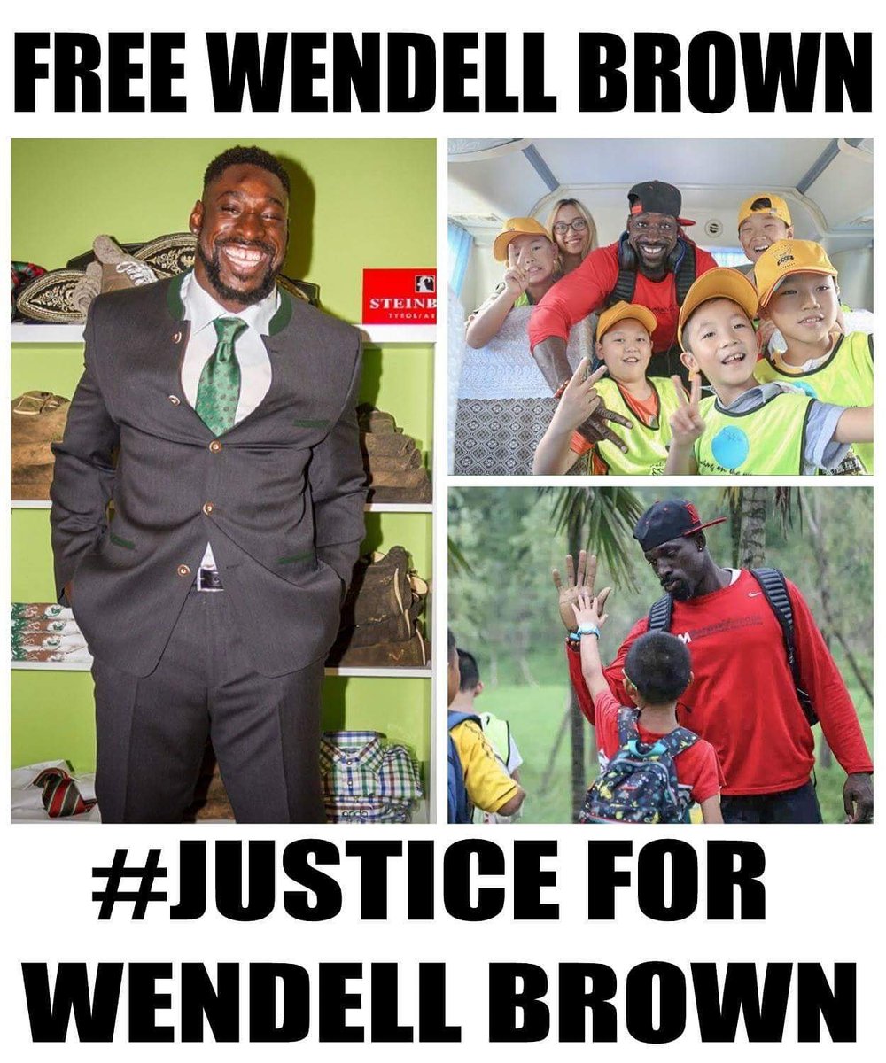 LascapAnn's tweet photo. @tomricks1 #FreeWendellBrown #JusticeForWendellBrown @realDonaldTrump @WhiteHouse @MichelleObama #KanyeWest #China #BringHomeWendellBrown #BringHomeWB https://t.co/1elzFfieiL