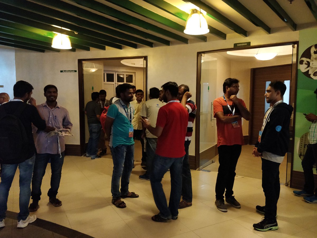 pala_chinnasamy's tweet image. #TDX18GG  #SDGChennai networking with @ChennaiSfDGroup