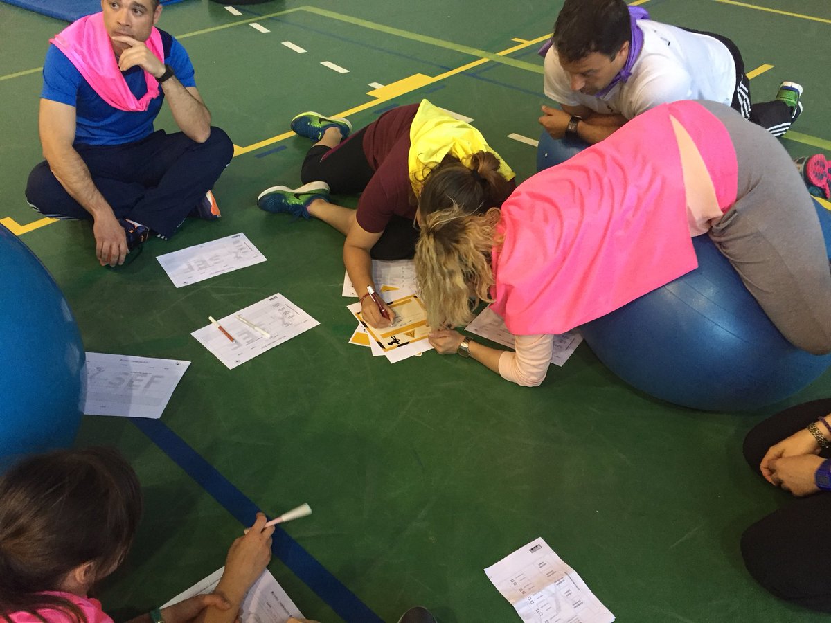 semEFaranda's tweet photo. Llega el momento de crear! Cada #equipo diseña sus propios #retoscooperativos #xSEF #inclusión #Edufis #VIjornadasEFzamora https://t.co/a3LCzi8cwq