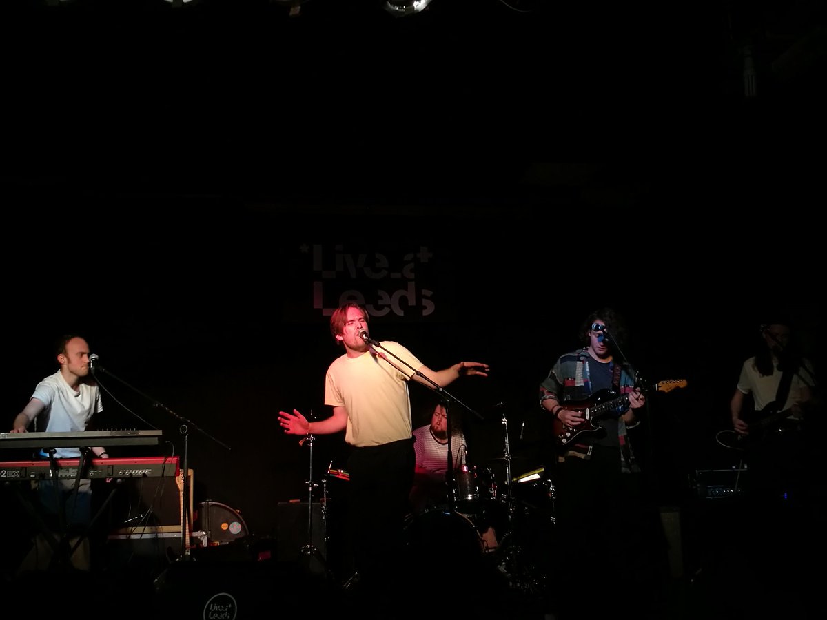 Naituutstad's tweet photo. Kicking off @liveatleedsfest with local heroes @heirtheband at Leeds Beckett #LAL18 https://t.co/8HkuinX6T8