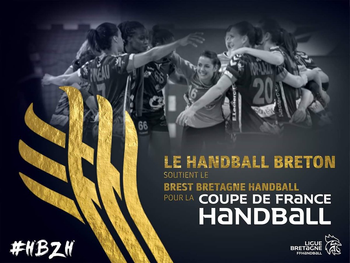 Handball_BZH's tweet photo. 💪🏴🏳 Le Handball breton soutien le @BBH_Officiel  
#Gameday Finale #CDF 
#Juntas #BercyCestBrest 🏆

@prouvensier @BrestLife @CoteBrest @NEWSOUEST @TelegrammeSport @OuestFrance29 https://t.co/5fmcRZJ9EJ