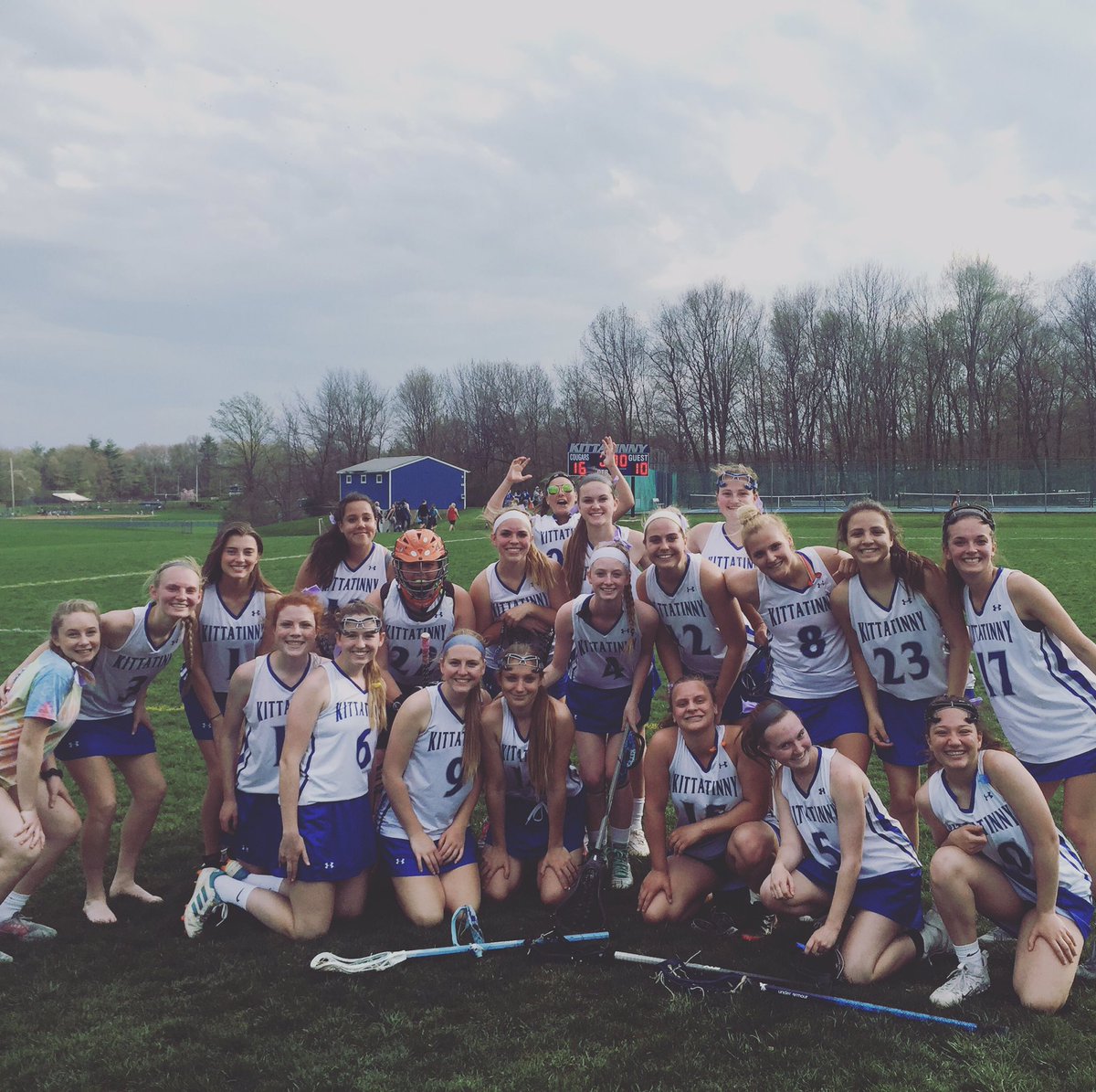 KRHS_Lax_Coach's tweet photo. HWS Win against North Warren. Pumped up right from the start! Passing combos were on and I love when I see what we practice on the field. #Bethy #bounceshots #redefend #binsk #krhslax https://t.co/Ovogwq5lP9