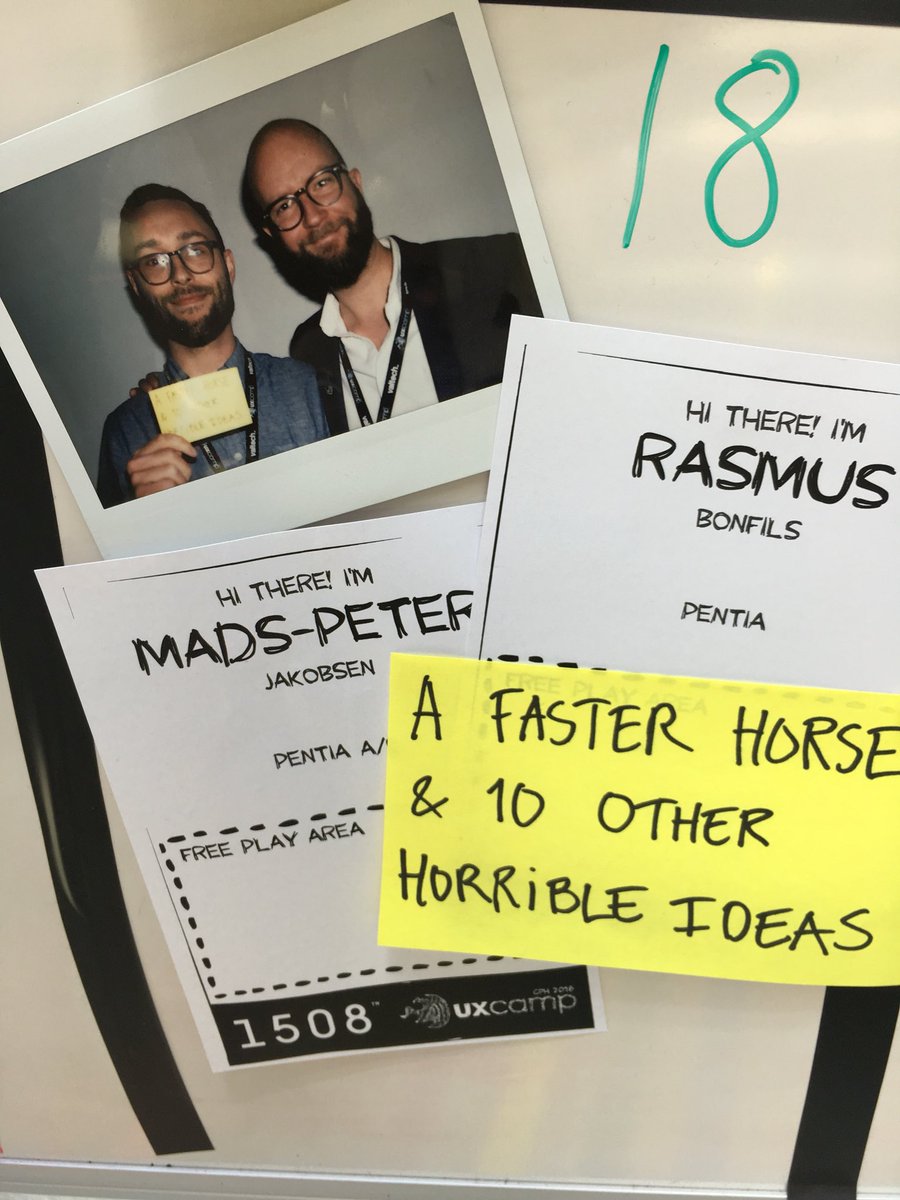 Paraply af miljøvenligt pap? Tandpasta med morgenmadssmag? Hvordan tester man, når tiden er kort og budgettet stramt? Vi har taget nogle virkelige dårlige ideer med, som trænger til at blive testet. <a href="/PentiaDK/">Pentia A/S</a> #UXCampCPH