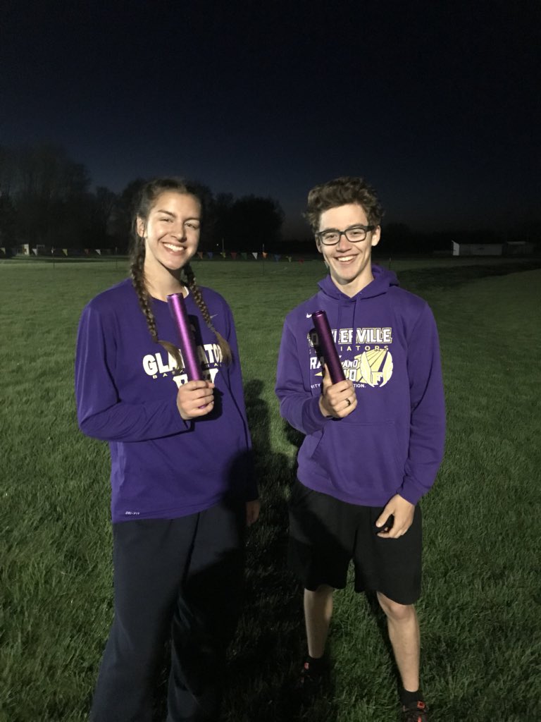FowlervilleXC's tweet photo. The #PurpleBaton award winners from the Stockbridge Invite are Courtney R and Ben D! Courtney set #PRday times in the 100mH & 300mH! Ben set a #PRday time in the 300mH! #TrueGladiators #UnityPrideTradition #RingTheBell #FastPeople #Attack https://t.co/VitRfjJncs