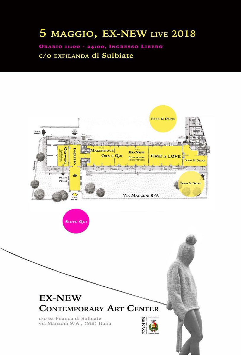 ExFilanda's tweet image. Ex New Live in stage: 5 e 6 maggio (oggi e domani) alla @ExFilanda vi aspettiamo per un evento internazionale di arte contemporanea.
E mentre vi lasciate coinvolgere dall’arte visiva... non dimenticate di guardare a quella culinaria 😜
@madeinbrianza