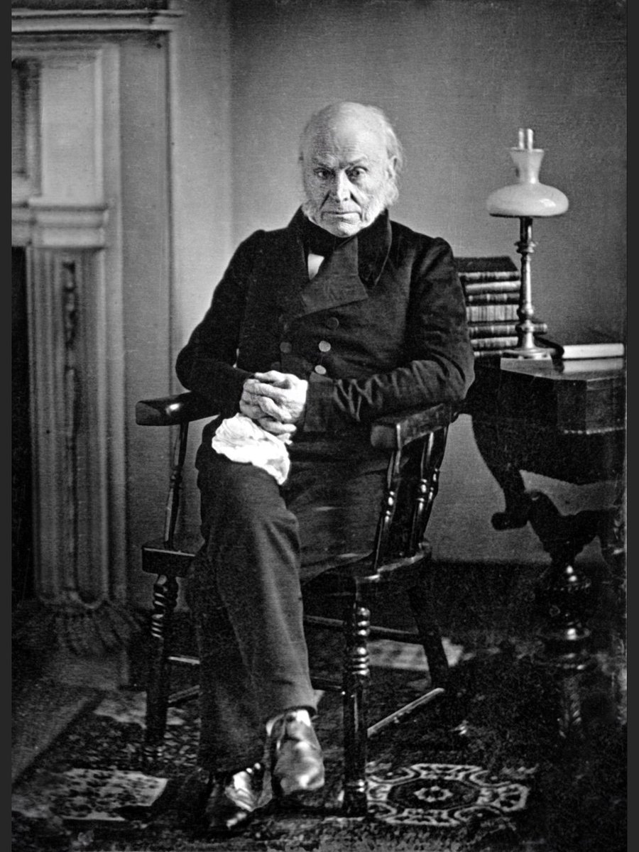 ChaseCatoRVHS's tweet photo. 6 days until the APUSH exam, #APUSHPresidentialCountdown President Quincy Adams. #POTUSProfiles #APUSH6 https://t.co/9WGCXwtSJh