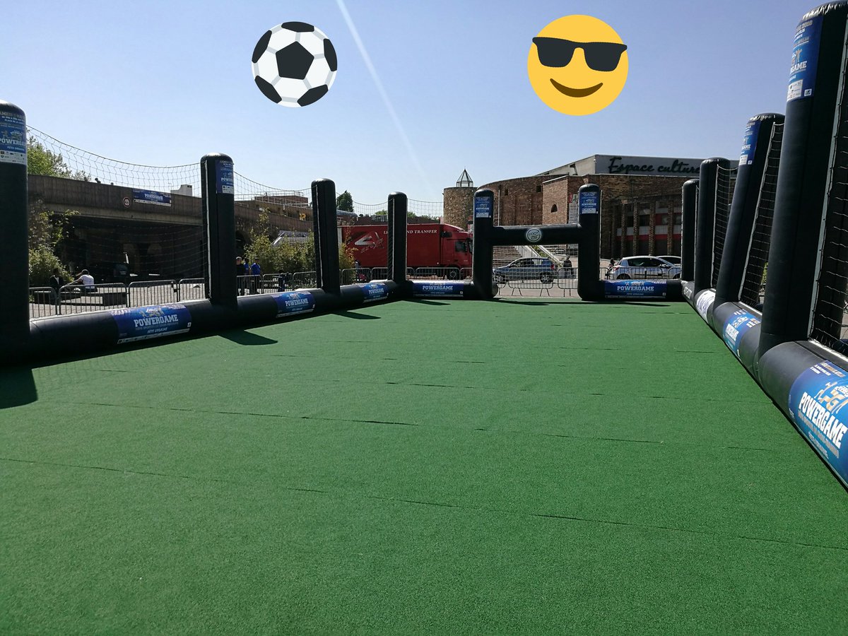 FootAir1's tweet image. En place pour la 2ème édition du #POWERGAME pour @LesUlisOfficiel et l'association 91 Music ⚽🌞🎉 #ULISPowerGame #FootAir #FêteUrbaine