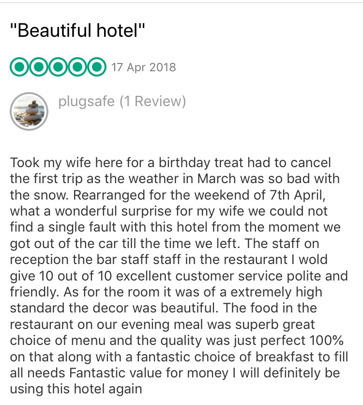 COTSWOLDGRANGE's tweet image. Our #tripadvisor reviews say it all! 
Yay for great feedback! 🙌🏽 #feedback #guestsatisfaction #cotswoldgrange #cheltenham