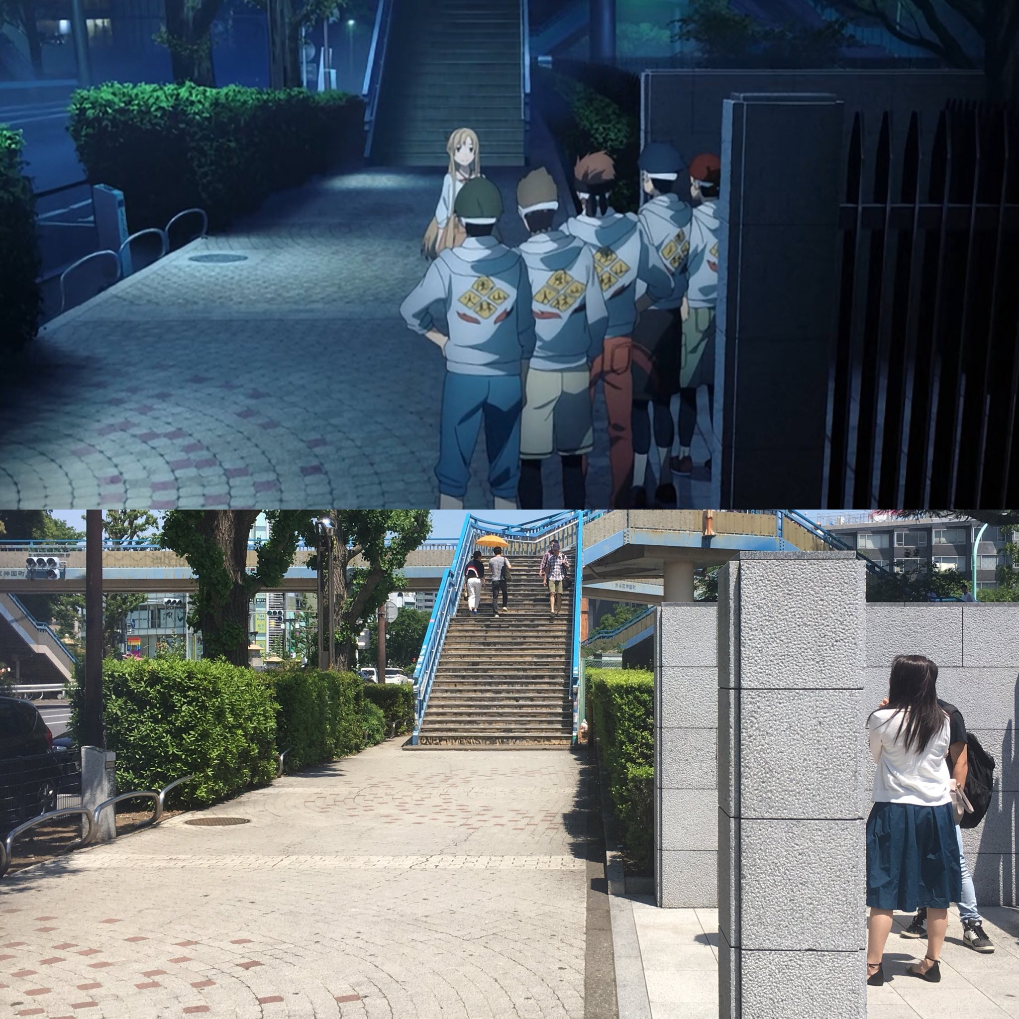Akky Sao聖地巡礼 東京編 代々木公園 公開から1年 劇場版の聖地です Osって何気に作画凄いですよねw ここに関しては一致もかなり高め ただgw中とだけあってなんかのイベントやってて邪魔すぎたww Sao Akky聖地巡礼 T Co Gdiqbjye73