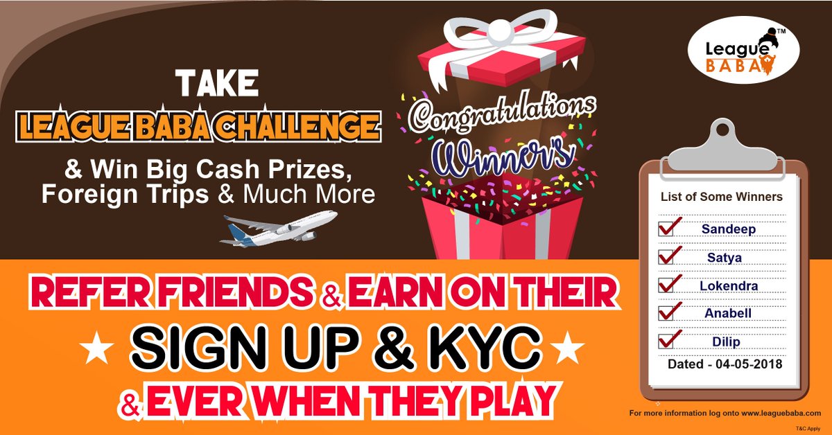 League Baba tweet media