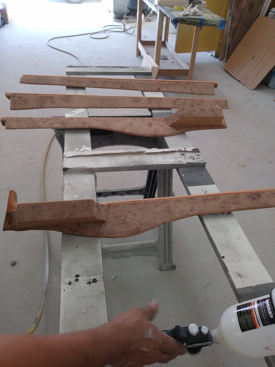 Justnew4Ucom's tweet photo. New project, Bentley armrest. 
We seal &amp; Polyurethane top coat. 
Send photos for quick estimate or visit us https://t.co/zQ8FRal9lp https://t.co/IzYloUz4Yq