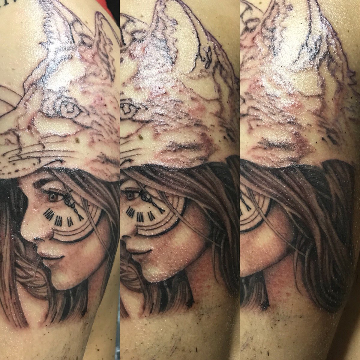 Genome 9 15 Twitterren 女とキツネ 途中 タトゥー 刺青 入墨 時計 狐 キツネ 民族 リアリスティック ポートレート Tattoo Fox Genome Japanesetattoo Realistic Genome 9 15 Twitterren 女とキツネ 途中 タトゥー 刺青 入墨 時計 狐 キツネ 民族 リアリスティック ポートレート Tattoo Fox Genome Japanesetattoo Realistic