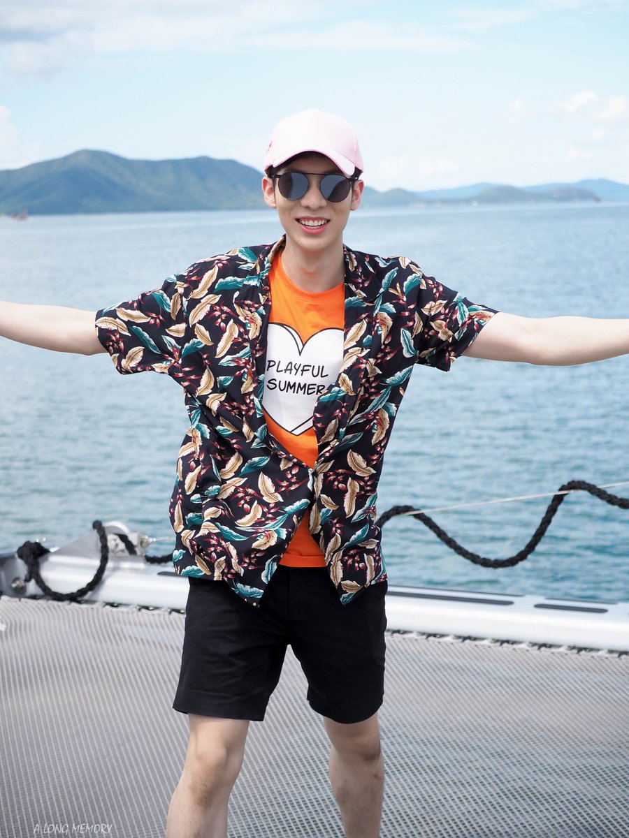 Alongmemory's tweet photo. สดใสแน้ววววว #kavinkvp #เลือกหนุ่มคู่ใจล่องไพรเวทยอร์ช1 @kavinpat_t https://t.co/352Srz6yim