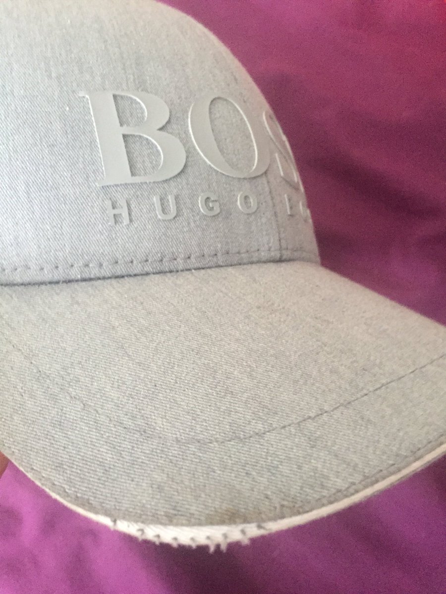 ZoGarlick's tweet photo. @HUGOBOSS really disappointed with the stitching on my sons latest hat. Only worn a couple of times 😢 https://t.co/cCHmC7i0A1