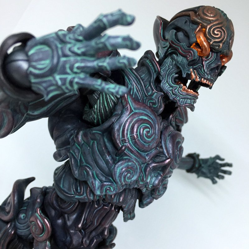 縄文傀儡 墨黒 1/6 フィギュア 1000toys イベント限定】1000toys商品「縄文傀儡 墨黒（じょうもんくぐつ