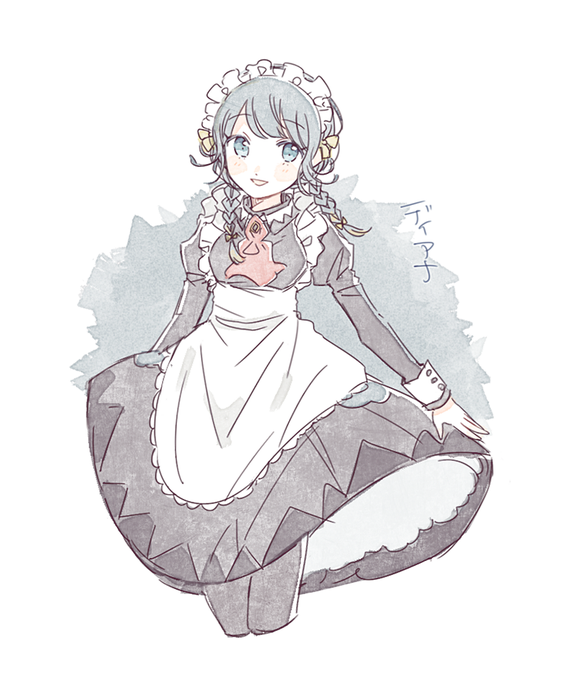 ディアナ🌷
使用人の中で一番描きやすいかも🙄 