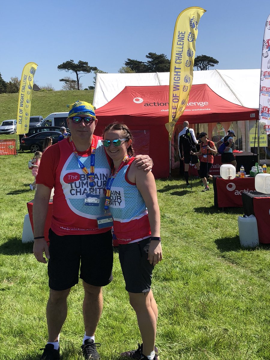 First 1/4 done in just over 4 hours!! Keep going Kevin and Becky!! #IOWUltraChallenge <a href="/BrainTumourOrg/">The Brain Tumour Charity</a> @iggk #walking #sunnyday #charity