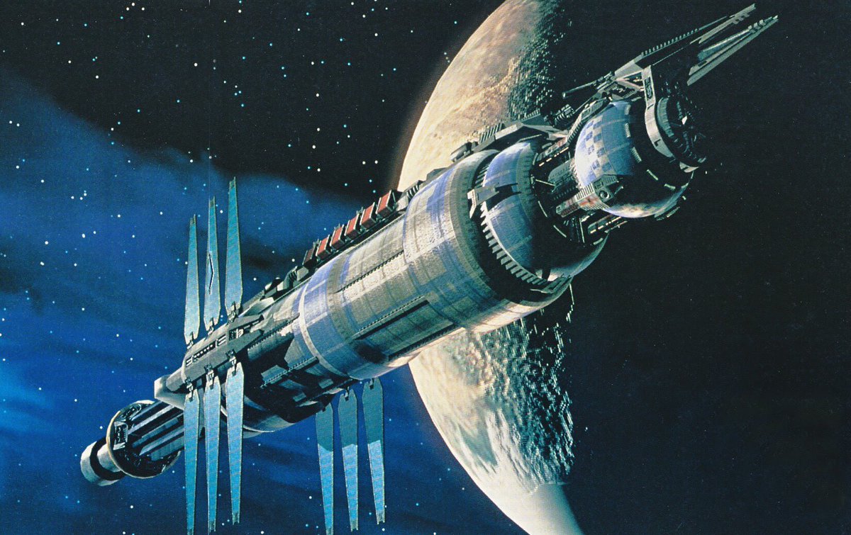 retroscifiart's tweet photo. One of the great 1990s scifi TV shows J. Michael Straczynski's Babylon 5 https://t.co/HrLKUOymiX