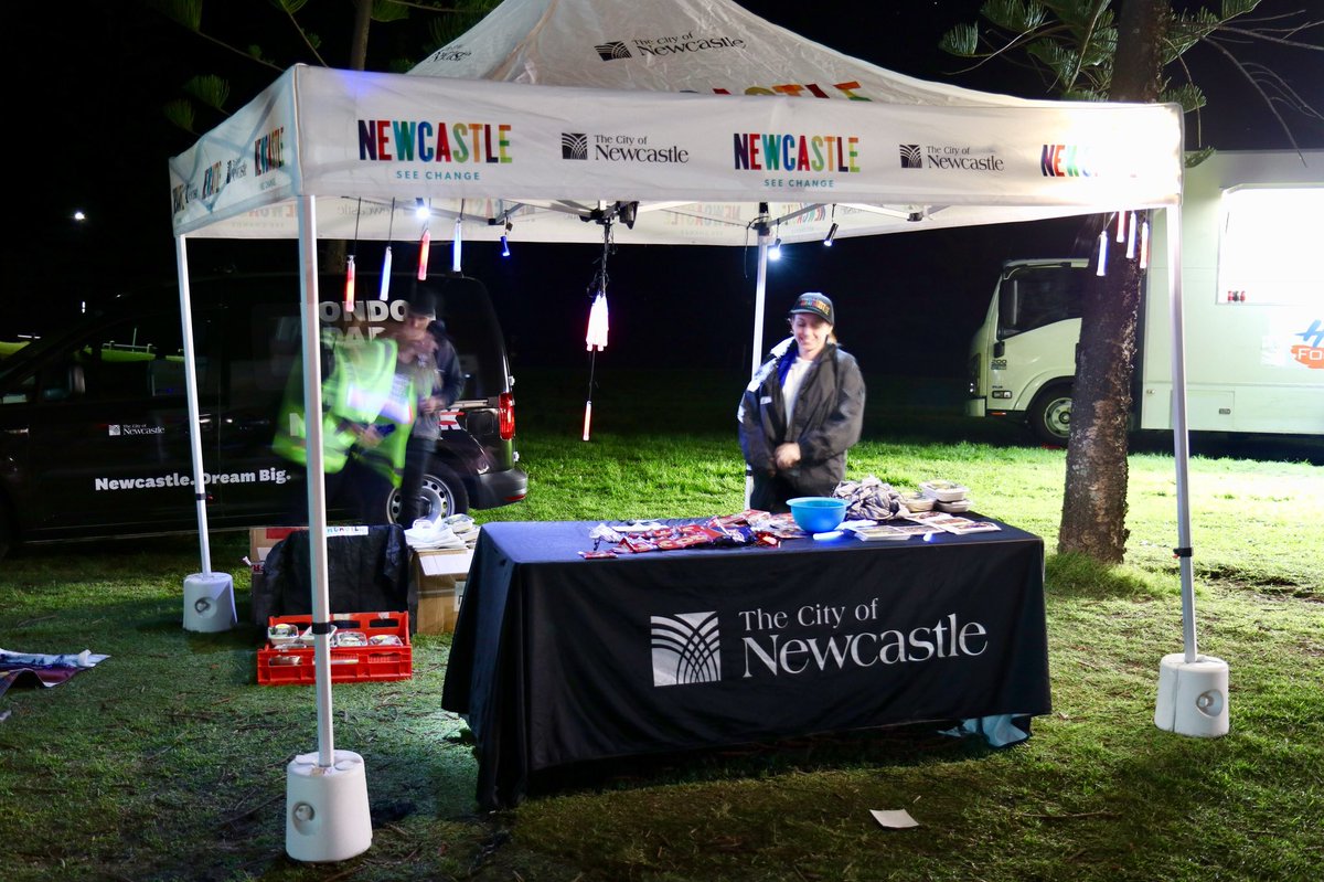 CityNewcastle's tweet photo. The result wasn’t what we wanted but we still had plenty of fun. Thanks to everyone who attended our live site at King Edward Park tonight - you created a great, family friendly atmosphere! https://t.co/iN3ltmyeCt
