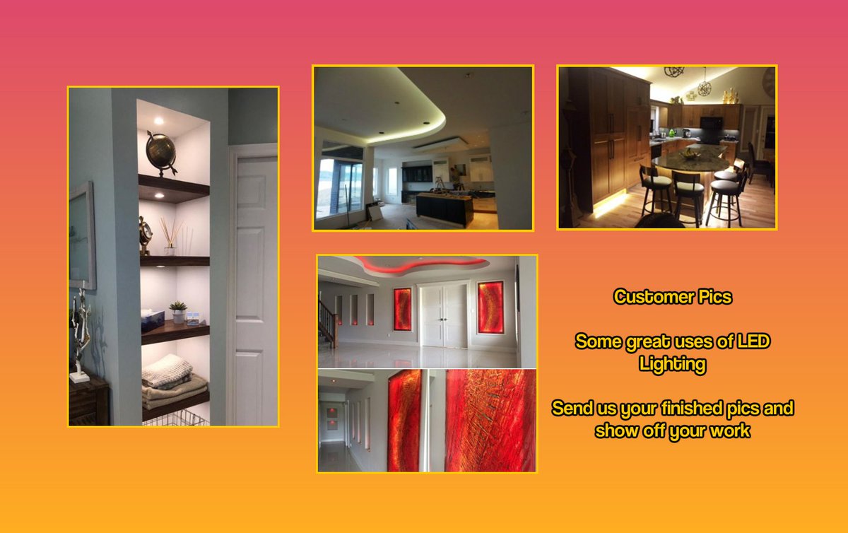 Do you have a picture of a finished LED project you would like to share.  We love to receive customer pics and share them for all on our showroom big screen.  Send us your to support@ledlightscanada.com #yeg #LED #pictures