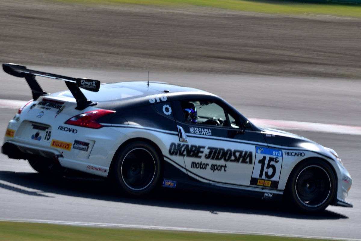 kouchan0325's tweet photo. 2018スーパー耐久SUGO
ST-3　1位
OKABEJIDOSHA motorsport
岡部⾃動⾞ T-MAN Z34

#宮城県
#スポーツランド菅生
#SUGO
#スーパー耐久
#ST_3
#優勝おめでとう https://t.co/uzmcdY3AWf
