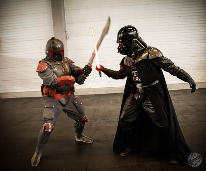 What follows #MayThe4thBeWithYou? Yes, it's #RevengeOfThe5th! Time to join the Dark Side... Despite our lack of love for force users, we #Mandalorians have more affinities with the Sith. You can make new friends, but don't mention "sand" in front of Darth Vader.