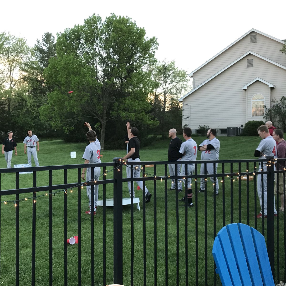 kmcarney's tweet photo. Enjoyed hosting the @Jewell_Baseball Friday night. @Carniac_arrest wrapping up his playing days. It’s been a fun ride! @WJCCardinals https://t.co/MsLYW2EQll