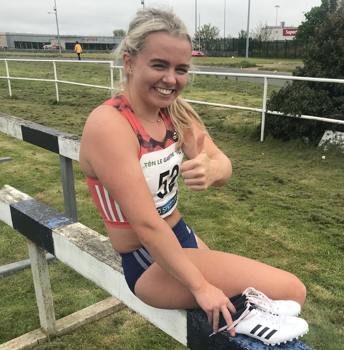 TLeGaoithe's tweet photo. 👍 from @RunMollyRun13 with another World Junior QT in the 💼 at #TLG4 https://t.co/sMDz3ZNTVm
