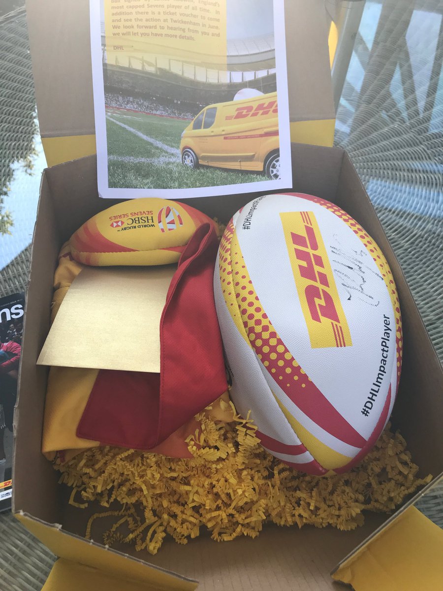 Thanks @DHLRugbyUK @Harlequins - looking forward to #HSBCSevens in June