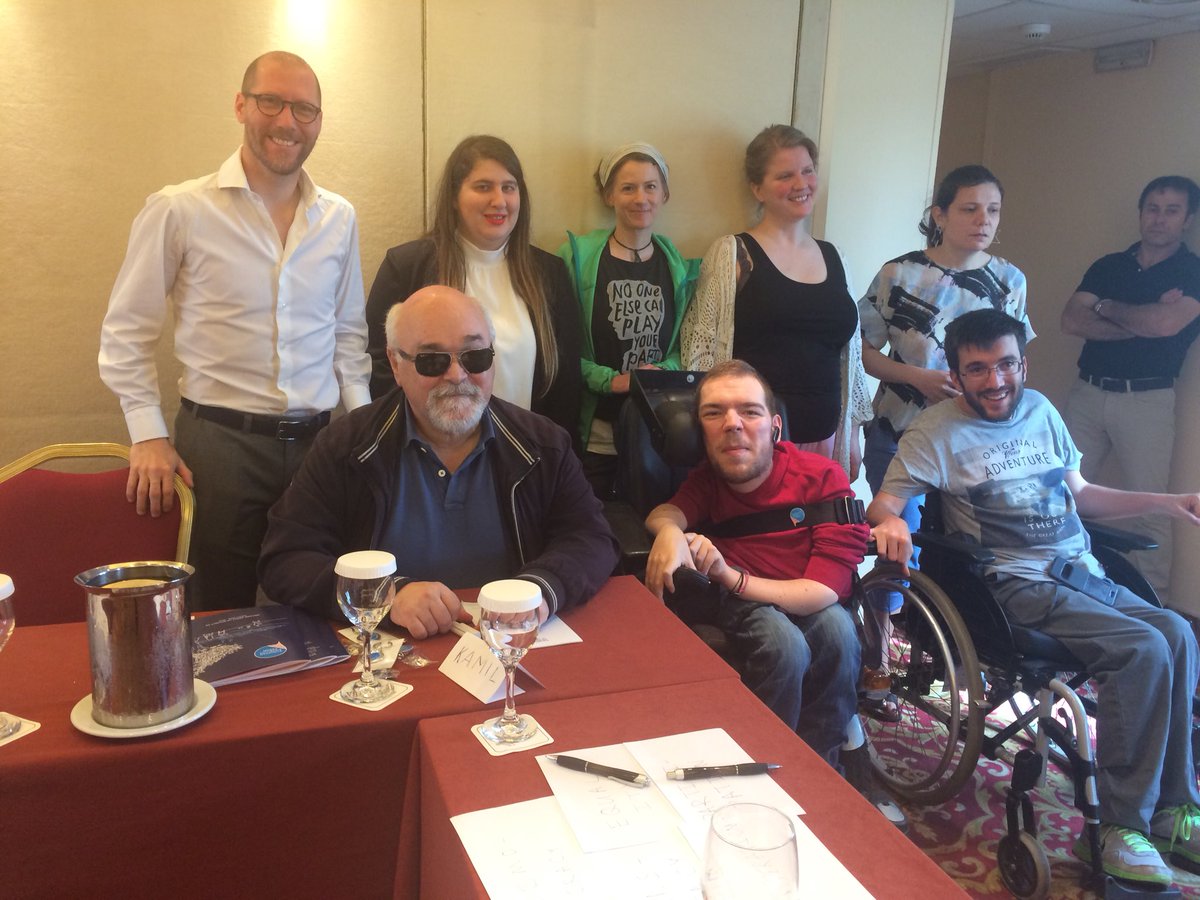 catherinenaugh's tweet photo. @myedf youth committee support independent living for all young people #ILDAY18 @ENIL_EU #edfyouth @ESAMEAgr @MyEDF https://t.co/UpR93uvQxp
