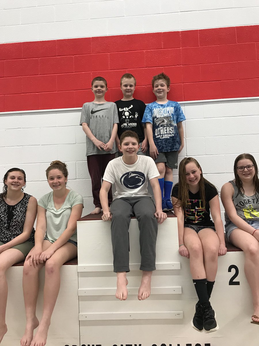 GCYSwim's tweet photo. Thabks @GCC_SwimDive for letting us get some pool time yesterday! Our pump is back up and running, so back at the Y on Monday! https://t.co/207g1FPcBp