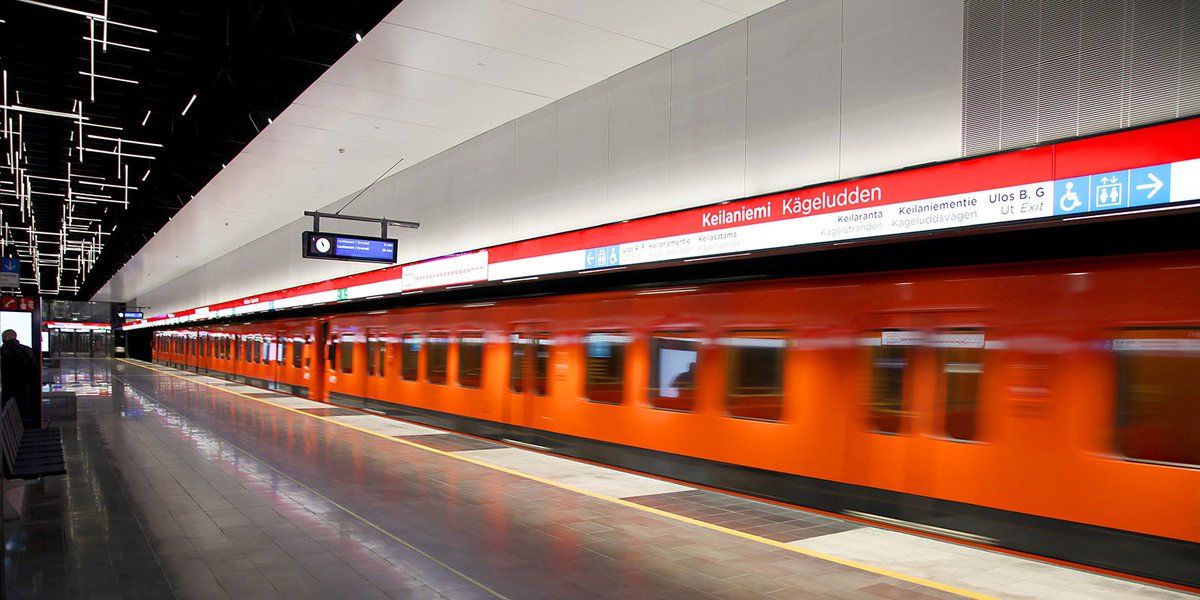 metropolitan_fi's tweet photo. Helsinki metro western extension to Espoo lagging behind usage estimates https://t.co/VTSLk0bBUy #helsinki #espoo #finland https://t.co/GGs4u86S75